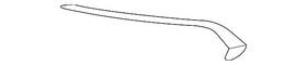 71156-tz3-a10 Acura Genuine Bar L In Garnish Cross