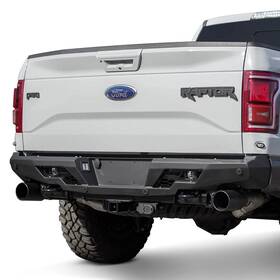 R111231280103 Addictive Desert Designs For Ford F-150 17-20 Stealth Fighter Full Width Hammer Black Rear Hd Bumper