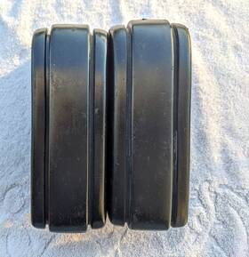 15545248 Aftermarket Products Front Bumper Guard Fits Chevy C/k Pickup 1994-2002 Pair L R