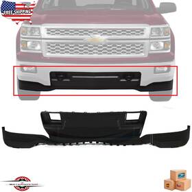 23423409 Aftermarket Products Fits 2014-2015 Chevy Silverado 1500 New Front Bumper Filler Valance Panel 2pc