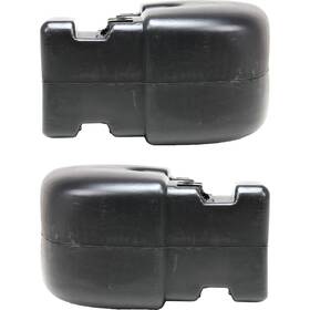 J761101 All Autoparts Express Rear Bumper Ends Set Fits 1997-2006 Jeep Wrangler