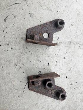 9800758 American Expedition Vehicles Jeep Jk Wrangler Aev Front Bumper Tow Hook Brackets Shackle Mounts