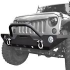 Amjpaa00601 American Modified Black Textured Bumper Mounting Plate Jeep 711347470714