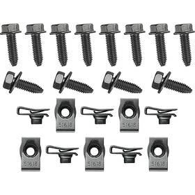 G4383k Amk Products 1974-77 Camaro Valance Panel Mounting Hardare Set Oe Style 22 Pieces