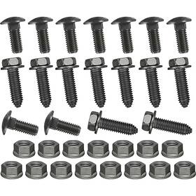G4393k Amk Products 1974-76 Camaro Rear Bumper Mounting Hardare Set Oe Style 33 Pieces 1974