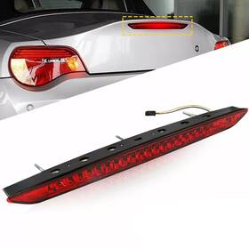 Amotopart 3256930246 Red Third Brake Light Stop Trunk Tailgate Lamp For Bmw Z4 E85 2002-2008