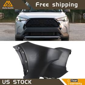 Ml1925488le Antuko Front Right Side Bumper Cover For Toyota Corolla Cross L/le 2022 2023 Plastic