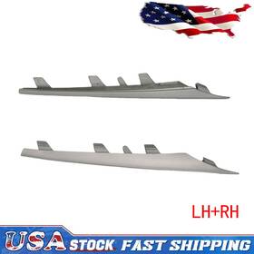 51117222848 Aotoparts 888 Bumper Trim Set Fit For 2011-2013 Bmw X5 Front Driver And Passenger Side Silver