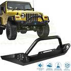 Autopartsclub2018 Ap1221930118c18 Front Offroad Bumper Lights Iron Steel For Jeep Wrangler Tj