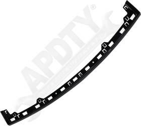 168915 Apdty Center Bumper Step Pad Black