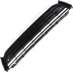 169436 Apdty Front Bumper Grille Black Shell And Insert