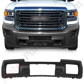 11899510 Apk Front Bumper Skid Plate For 2015-19 Silverado Sierra 2500/3500 Hd Plastic Black