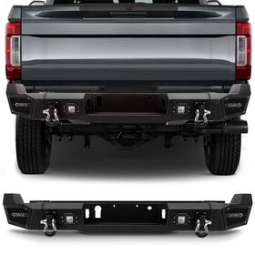 Aup171149pt Asucarparts Complete Steel Rear Bumper Assembly For 2017-2022 Ford F250 F350 F450 Super Duty