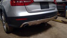 190-59153b Audi Rear Bumper With Park Assist Fits 13-16 Allroad 10268316