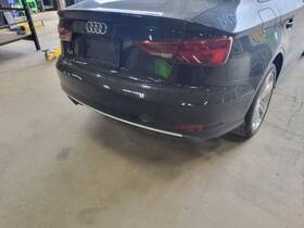 190-60294a Audi Local Pickup Only Rear Bumper Without S Line Fits 17-19 A3 502046