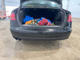 395500 Audi Used Rear Bumper Assembly Fits 2011 A4 Sdn Without Park Assist