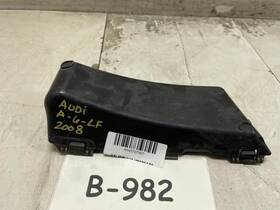 4f0807245 Audi 2008 A6 Sedan Front Left Driver Side Bumper Cover Black Grille Oem