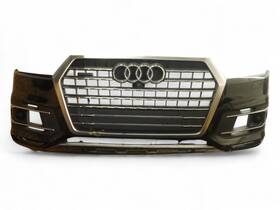 4m0807065afgru Audi 18-19 Q7 4m Bumper Panel Cover W Grille Camera Parking Assist Front Oem