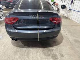 8t0807521d1rr Audi 08-12 A5 Rear Lower Bumper Cover Quartz Gray Metallic Lz7h