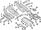 8k0825207c Audi Oem Genuine Shield Side