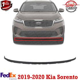 17008873 Auto Drive Front Bumper Lower Valance Air Deflector Textured For 2019-2020 Kia Sorento