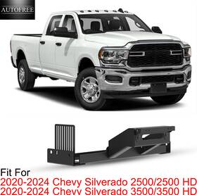 Nsl07a103-bx Autofree Steel Winch Mount Plate For 2020-2024 Chevy Silverado 2500/3500/2500 Hd/3500 Hd