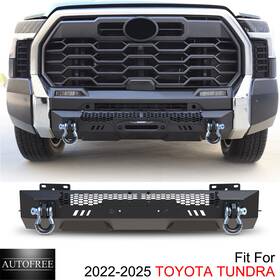 Ntu01a103-bx Autofree Steel Front Bumper For 2022-2025 Toyota Tundra Mid-width With 2 D-rings Shackles