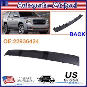 22936424 Autoparts-michael 14871582 For 2015 16-2020 Gmc Yukon/ Yukon Xl Front Center Bumper Cover Molding