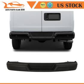Autopartsclub2018 Ap190251c01 Rear Step Bumper Assembly For 1996-2023 Chevrolet Express 1500 Gmc Savana Black