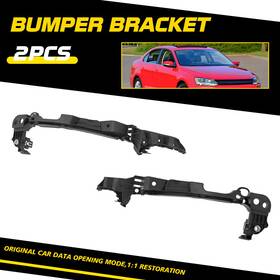 14135300 Auxito Bumper Bracket Set For 2010-2014 Volkswagen Golf Gti Front Left Outer Right J