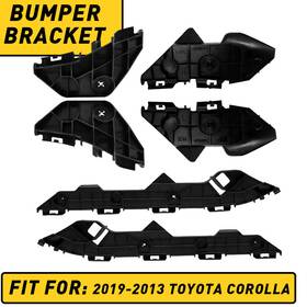 14885774 Auxito 1 Set Rear Bumper Cover Retainer Bracket Holder L R For 09-2013 Toyota Corolla J