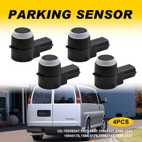 15945176 Auxito 4x Reverse Bumper Backup Parking Assist Sensor For 2006-07 Gmc Yukon Xl 2500