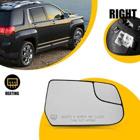 22906958 Auxito Mirror Set Of 1 For 2010-2017 Chevrolet Equinox Heated Paintable Oe Replacement