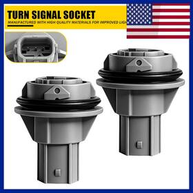 33304-s5a-003 Auxito 33302-t2a-a01 Fender Turn Signal Socket &bulb And Connector Fit Honda &acura 2-10x