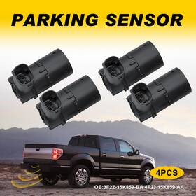 3f2z-15k859-aa Auxito Sensor For Ford Backup Reverse 4pc Bumper Parking Assist F150 F250 F350 Explorer