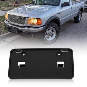4l5z-17a385-aaa Auxito New Front Grille License Plate Bracket For 2001-2005 Ford Ranger