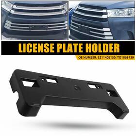 521140e130 Auxito For Toyota Highlander 2017 18 2019 Front License Plate Tag Frame Holder Bracket