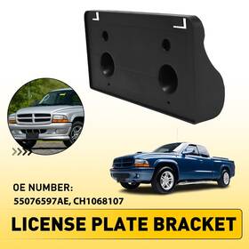55076597ae Auxito 1x Front Bumper Fit For Dodge 2000 2002 2003 Durango Sport License Plate Bracket