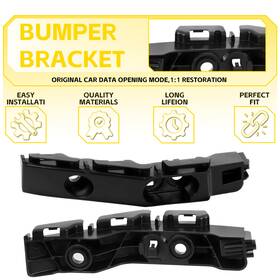55079225ac Auxito Bumper Retainer Bracket For Dodge 2011-2013 Durango Driver Front Passenger Side