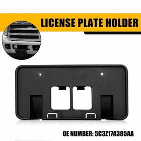 5c3z-17a385-aa Auxito For 05-07 Ford F250 Super Duty Front License Tag Frame Plate Bracket Holder J