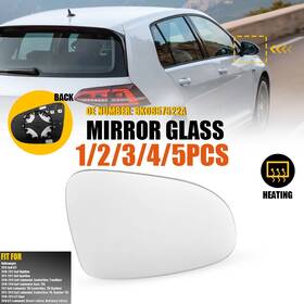 5k0857522a Auxito For Vw Hand Volkswagen Gti Golf 10-14 Mirror Glasses Right Side Heated 1-5x