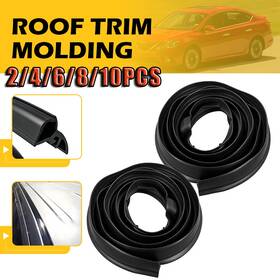 Auxito 5l3z-1851222-aa Fit 2004-08 Ford F-150 Super Cab Left Right Side Roof Weatherstrip Genuine2-10x