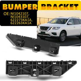 622273ka1a Auxito Fit For Nissan Pathfinder 2013-2019 Left Right Bumper Front Cover Outer Bracket