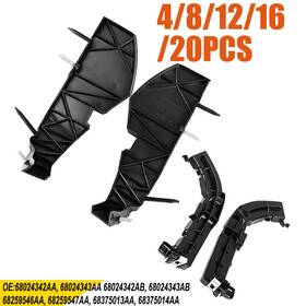 68024342aa Auxito Lh And Rh Us For Dodge Challenger 2015-2022 Front Bumper Support Brackets4-20x