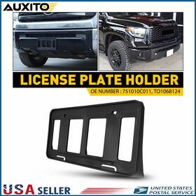 751010c011 Auxito Fits For Tundra 2014 2015 2016 2017 2018 Front Bumper License Plate Bracket