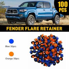 75495-35010 Auxito 75395-35070 100 Fender Flare Retainer Clips For Sequoia 08-16 75397-35010 Toyota