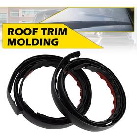 75551-04062 Auxito For 2005-15 Toyota Tacoma Double Cab Roof Drip Moulding Left Right Trim Molding