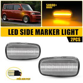 81750-52010 Auxito Fit 04-06 Toyota Xa Scion Xb Turn Bb Signal Fender Side Marker Light Blinker 2x
