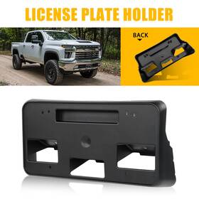 84186106 Auxito For Chevy 2020-23 Silverado 3500 2500 Hd Exterior Trim License Bracket