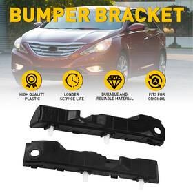 865143s000 Auxito Front Bumper Bracket For Hyundai Sonata 2011-2015 Set Of 2 Left And Right Side Ee